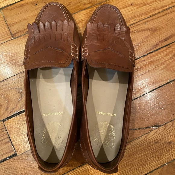 Cole haan brown penny loafers size 6.5 - Picture 1 of 4